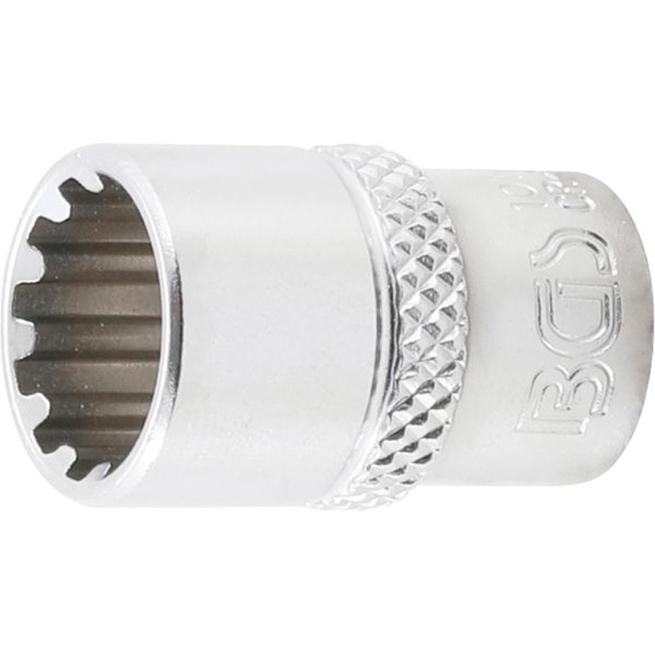 Steckschl&uuml;ssel-Einsatz Gear Lock | Antrieb Innenvierkant 6,3 mm (1/4&quot;) | SW 11 mm