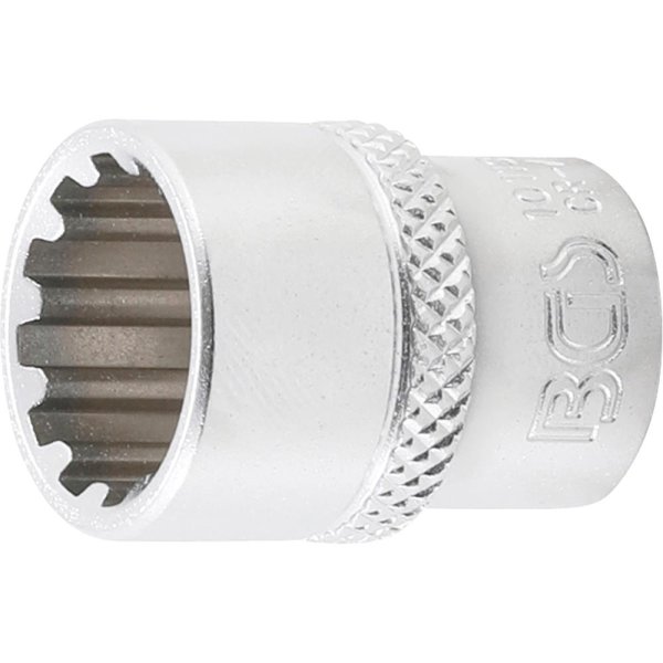 Steckschlüssel-Einsatz Gear Lock | Antrieb Innenvierkant 6,3 mm (1/4") | SW 13 mm
