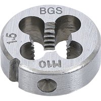 BGS Gewindeschneideisen M10 x 1,5 Schneideisen Durchmesser 25 mm