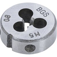 BGS Gewindeschneideisen M5 x 0,8 Schneideisen Durchmesser 25 mm