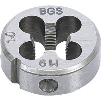 BGS Gewindeschneideisen M9 x 1,0 Schneideisen Durchmesser 25 mm