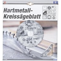 Hartmetall- Kreiss&auml;geblatt | &Oslash; 254 x 30 x 3,2...