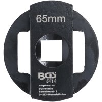 Achsmuttern-/Radkapsel-Schlüssel | für BPW-Achsen | SW 65 mm