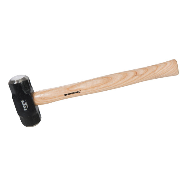 Vorschlaghammer Hammer mit kurzem Hartholzstiel 1,81 kg